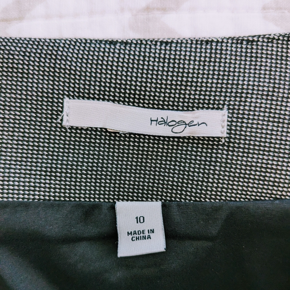 Ann Taylor Pencil Skirt Set - Black and Gray - Picture 7 of 9